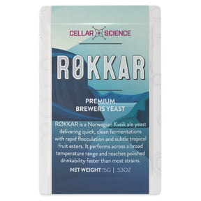CellarScience RØKKAR ale yeast 15g pack