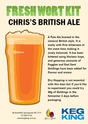 Chris' British Ale fresh wort kit