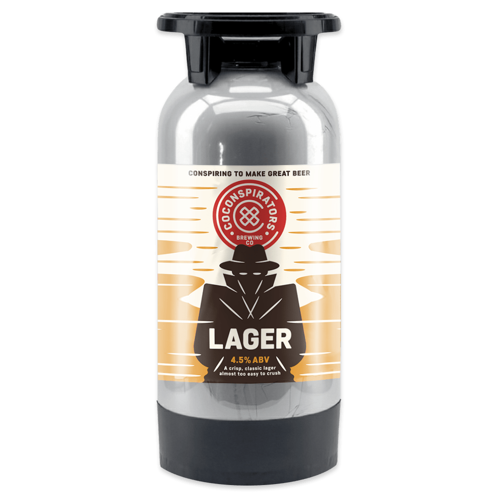 Co-Conspirators Lager 20L A-Type keg