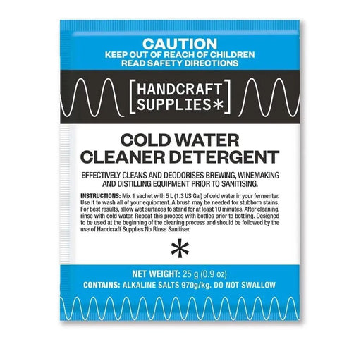 Cold Water Cleaner Detergent 25g - Distillery King Australia