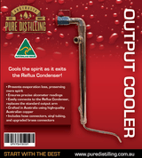 Condenser Output Cooler (NEW!) - Distillery King Australia