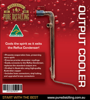 Condenser Output Cooler (NEW!) - Distillery King Australia