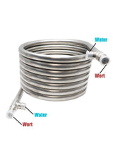 Counter Flow Chiller - Stainless Steel - 1/2 Inch BSP Threaded