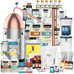 CRAFT SUPER STARTER KIT with T500 Copper Condenser & Create+ Alembic Dome & Condenser Home Distillery Kit *BEST VALUE* - Distillery King Australia