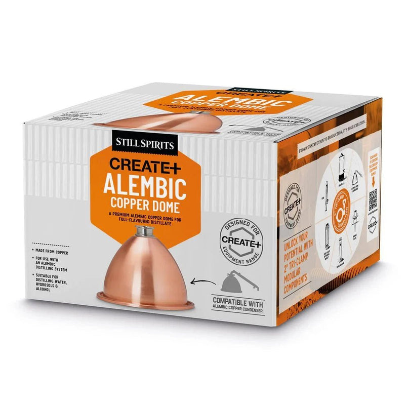 Create+ Alembic Copper Dome & Condenser - Distillery King Australia