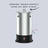 Create+ Alembic Distilling System: Alembic Copper Dome & Condenser + Boiler - Distillery King Australia