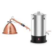 Create+ Alembic Distilling System: Alembic Copper Dome & Condenser + Boiler - Distillery King Australia