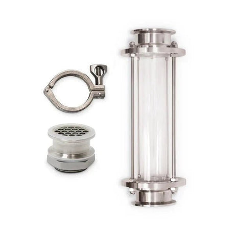 Create+ Sight Glass Botanical Basket 2" Tri Clover Kit for T500 and Alembic Condensers - Distillery King Australia