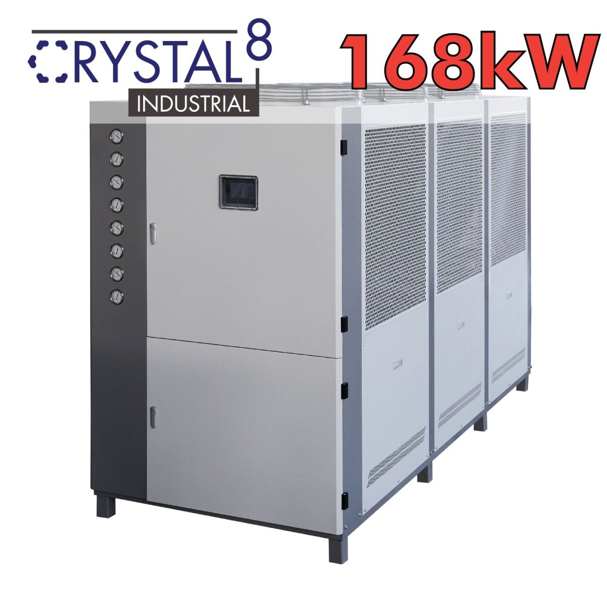Crystal8 168kw industrial glycol chiller