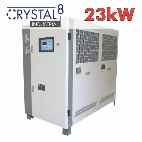 Crystal8 23kw industrial glycol chiller 380v three phase