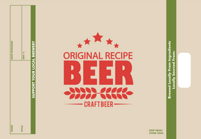 Custom Digital Colour Printed Labels 1000pcs/Roll - 20cm x 13.7cm (suits bottles or 500ml cans) - Distillery King Australia