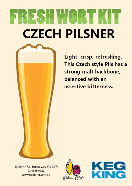 Czech Pilsner fresh wort kit