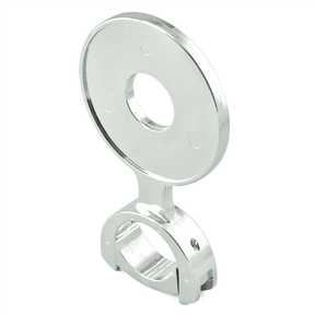 73mm chrome plastic decal holder for tap handles