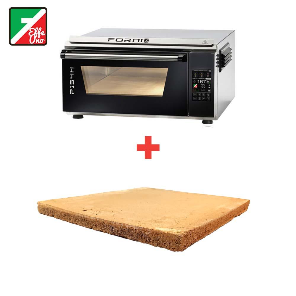 Effeuno P134H509E digital electric pizza oven with biscotto stone