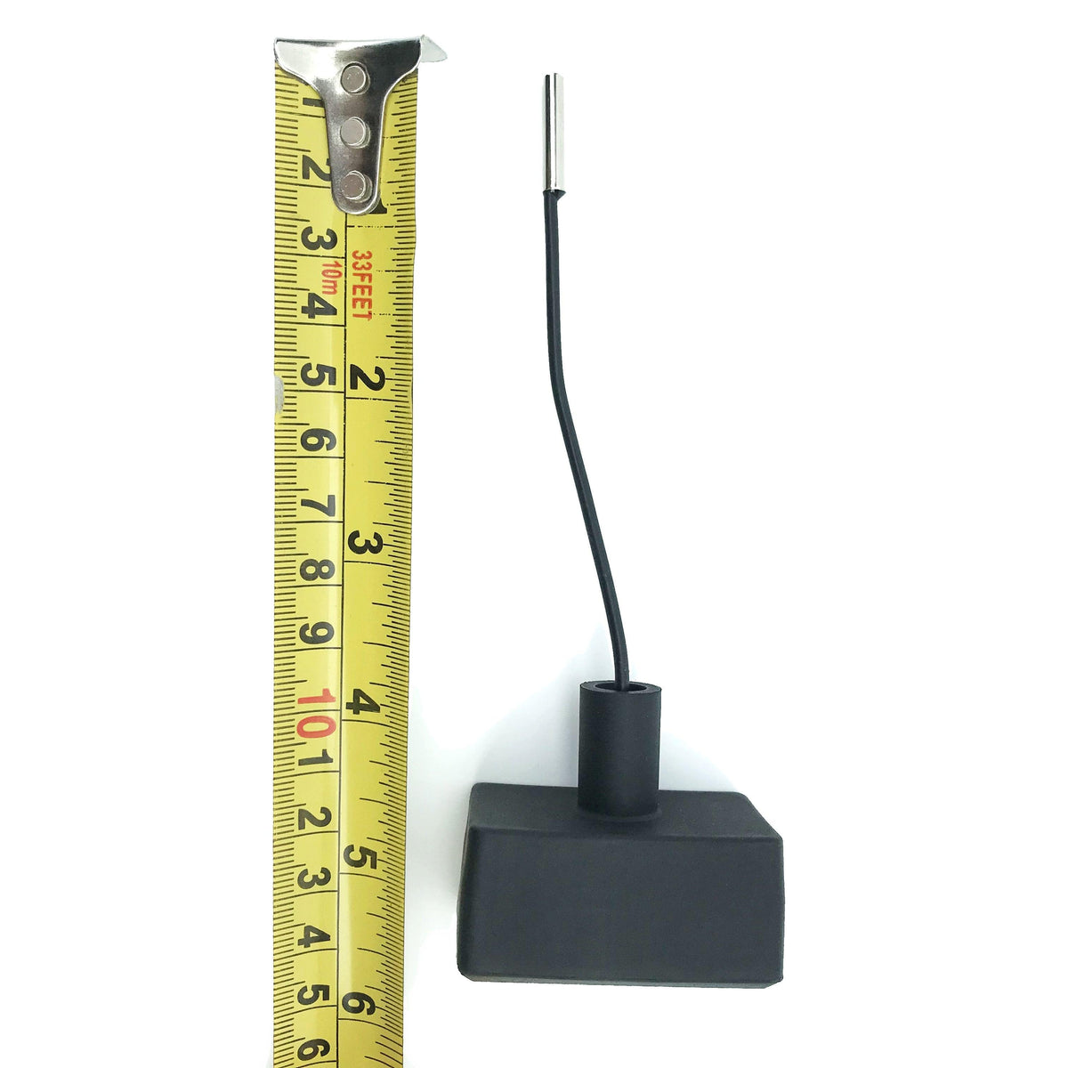 Digital probe thermometer with silicone housing