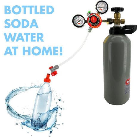 DIY budget soda water kit
