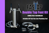 FasTap preassembled 2 tap beer tower kit