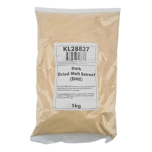 Dried Malt Extract (DME) Dark - 1kg Bag - Distillery King Australia