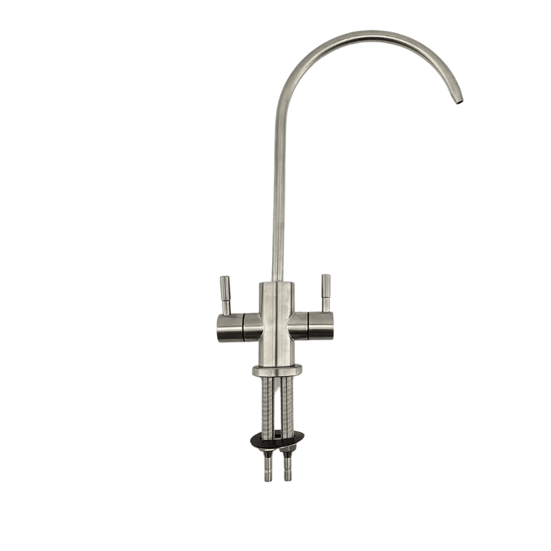 Dual Outlet Water Tap - RO Water/Carbonated Water Tap G2 - Distillery King Australia