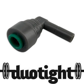 duotight 6.35mm male to female elbow fitting