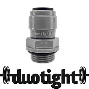 duotight 8mm x 3/8 inch male fitting with o-ring