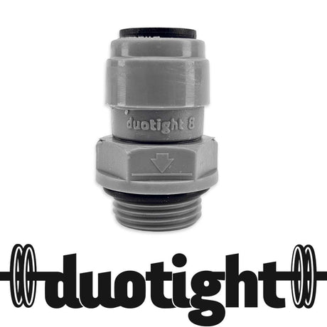duotight 8mm x 3/8 inch male fitting with o-ring