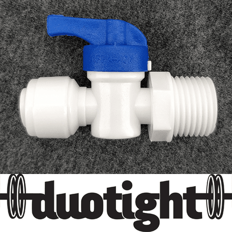 duotight 9.5mm to male thread ball valve