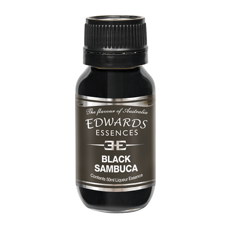 Edwards Essences Black Sambuca Liqueur 50mL bottle