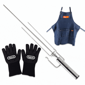 EspetoSul Premium Powered BBQ Rotisserie Mega Kit