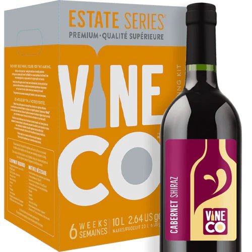 Estate Series Cabernet Shiraz (Australia) - Wine Making Kit - Distillery King Australia