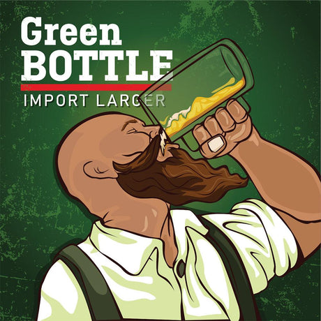 European Light Lager Green Bottle Import Lager extract recipe kit
