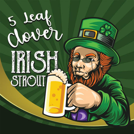 Irish Oatmeal Stout 5 Leaf Clover extract recipe kit