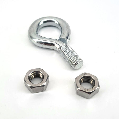 Eye Bolt and M8 Nuts for Polycarbonate Sight Glass Keggles
