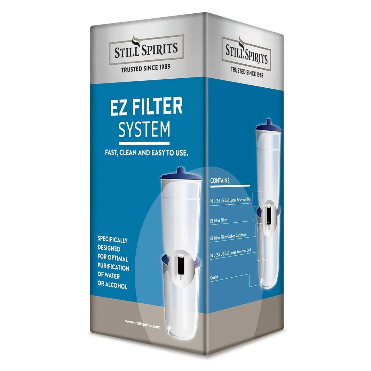 EZ Filter Carbon Cartridge Filter for Neutral Spirits & Water - Distillery King Australia