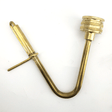 Faucet jet washer for cleaning carboys and bottles