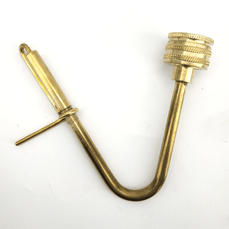 Faucet jet washer for cleaning carboys and bottles