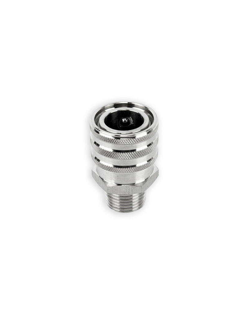 Female quick disconnect, 1/2 inch BSP male