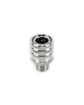 Female quick disconnect, 1/2 inch BSP male
