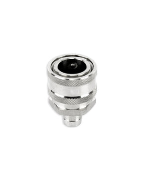 Female quick disconnect, 13mm barb
