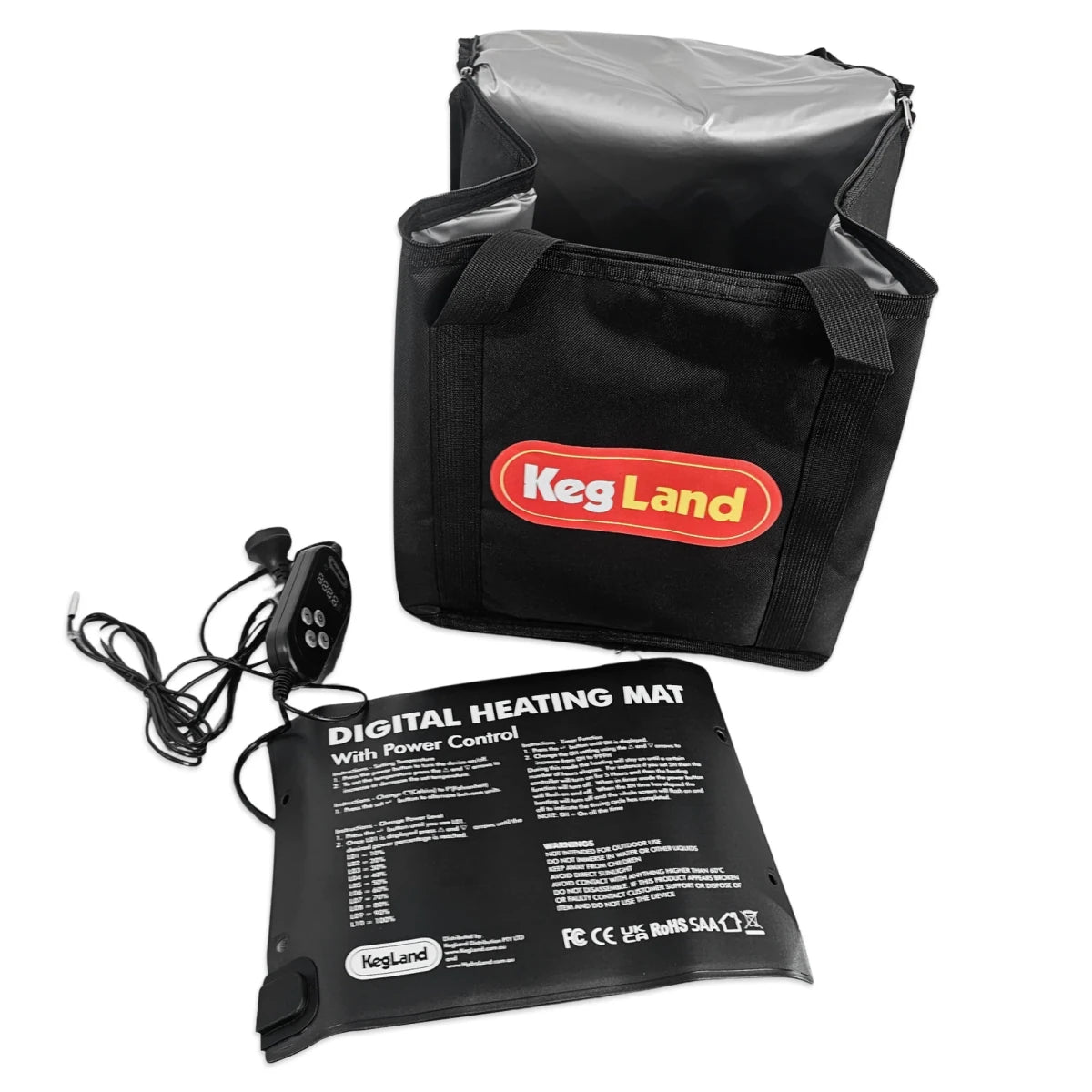 Fermentation Chamber Bag with Digital Heating Mat