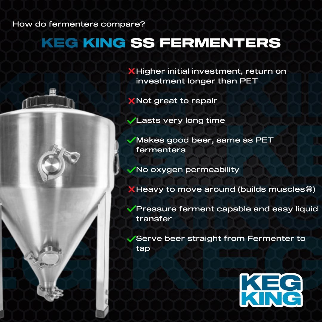 Fermenter Apollo Snub Nose and Keg Kit