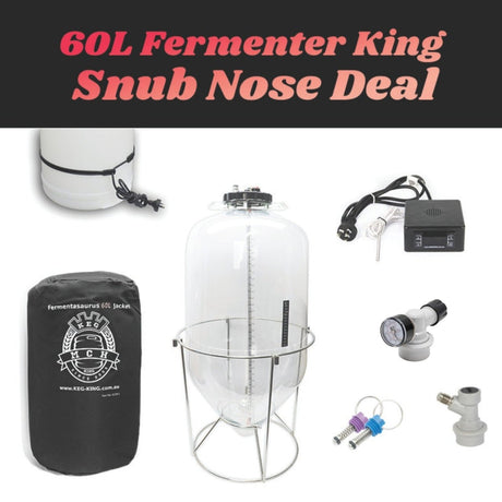 60L Fermenter King Snub Nose fermenter