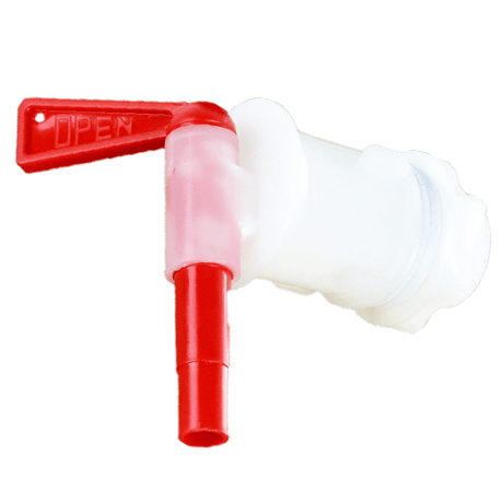Fermenter tap, adjustable spout with bulkhead