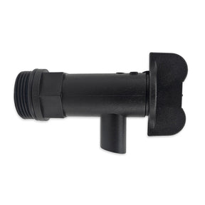 HDPE plastic fermenter tap, 3/4 inch thread