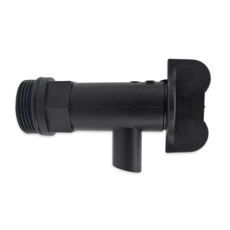 HDPE plastic fermenter tap, 3/4 inch thread