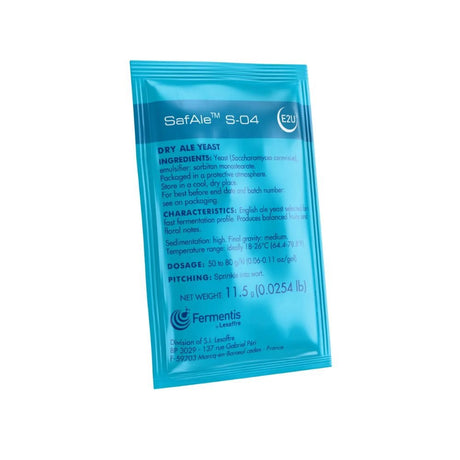 Fermentis SafAle S-04 yeast 11.5g
