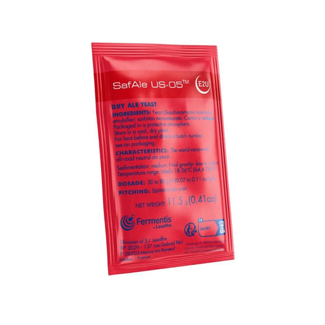 Fermentis SafAle US-05 yeast, 11.5g
