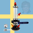 FermZilla 2 inch TC Hop Bong pressure pack