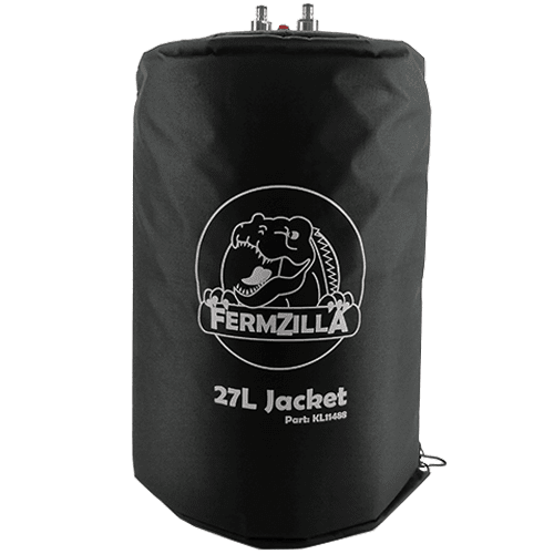 Insulating jacket for FermZilla 27L and 60L fermenters