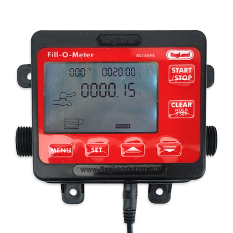 Fill-O-Meter volumetric water flow meter device